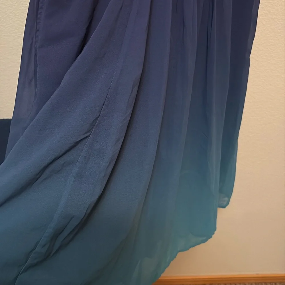 EShakti Dress custom Women’s Size 10 knee length ombre dress, pockets NWOT - Picture 4 of 9